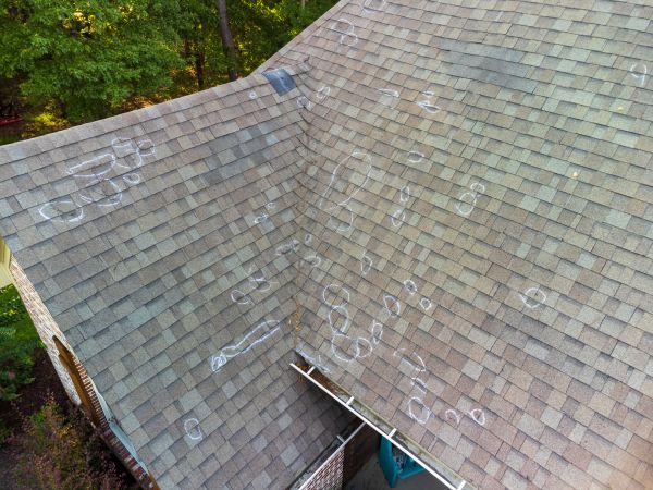 Roof Hail Inspection in Enfield