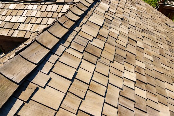 Wood Shake Roof Installation in Enfield